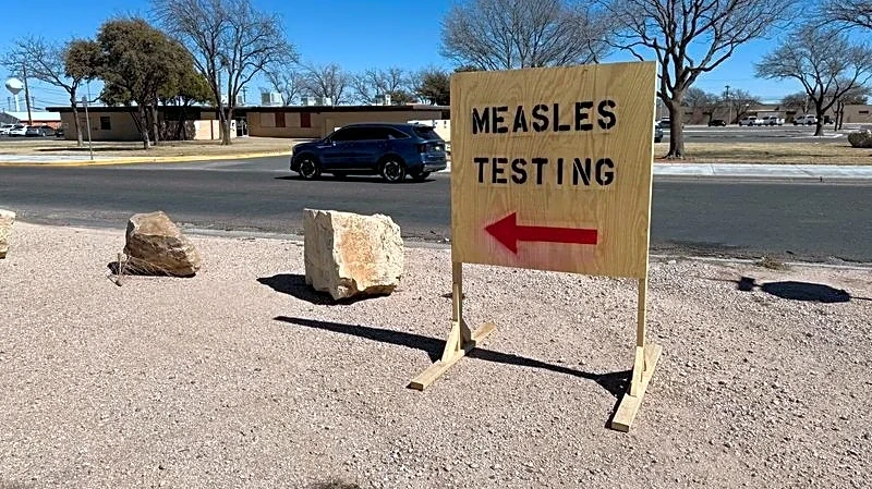 US health agency confirms third measles-related death this year