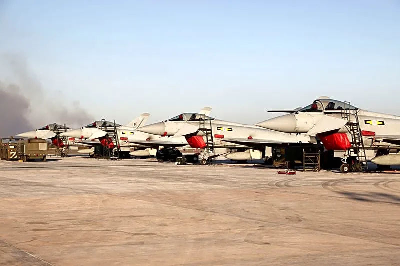Britain says it will carry out defensive air missions over Saudi Arabia
