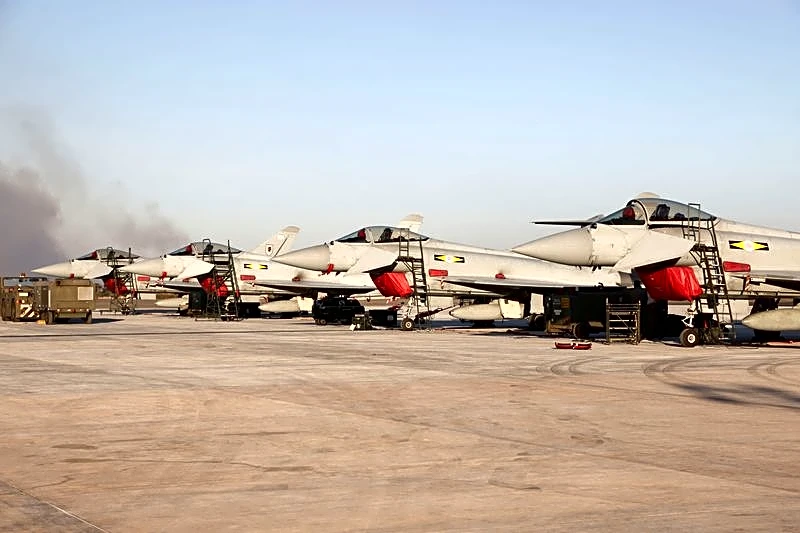 Britain says it will carry out defensive air missions over Saudi Arabia