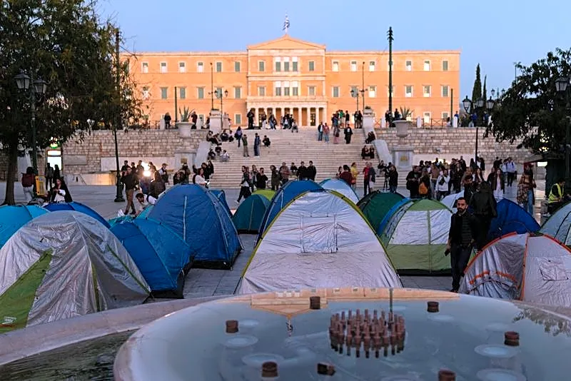 Thousands of Greek students, teachers protest over education, pay