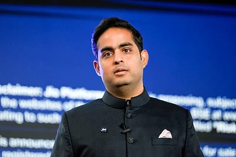 Ambani's heir Akash steps into the spotlight as India's Jio goes public