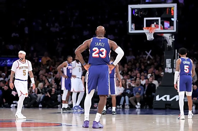 LeBron James, 76ers ready for home opener despite 'outside noise'