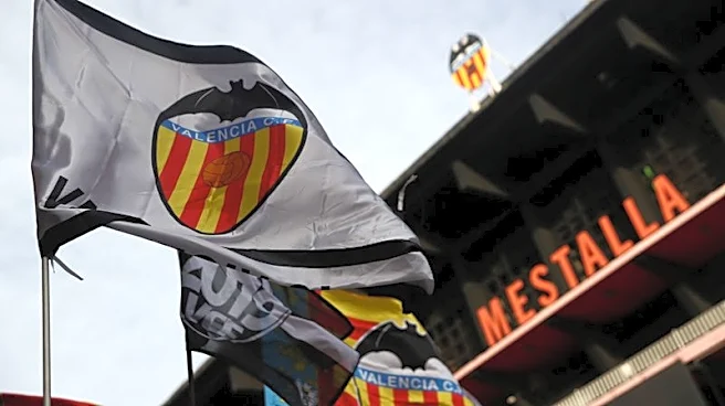 Soccer club Valencia says group backed by KKR founders buys 42% stake