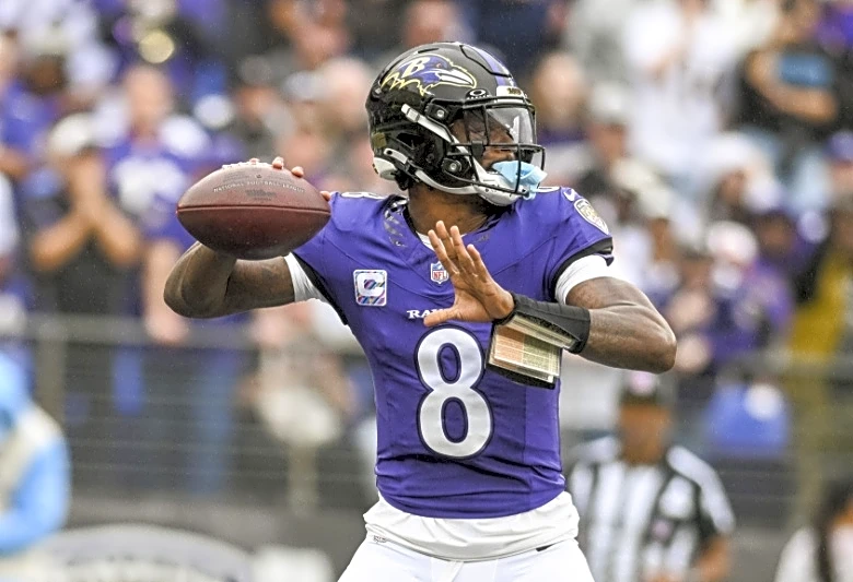 Ravens list QB Lamar Jackson (ankle) as questionable vs. Bengals