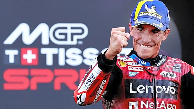 Motorcycling-Marquez wins thrilling Australian MotoGP sprint to retake championship lead