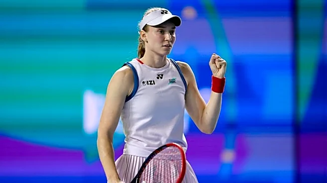 Tennis-Holder Rybakina sets up Fernandez clash in Ningbo final