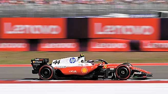 Motor racing-Hamilton fastest to complete Ferrari's US Grand Prix practice sweep