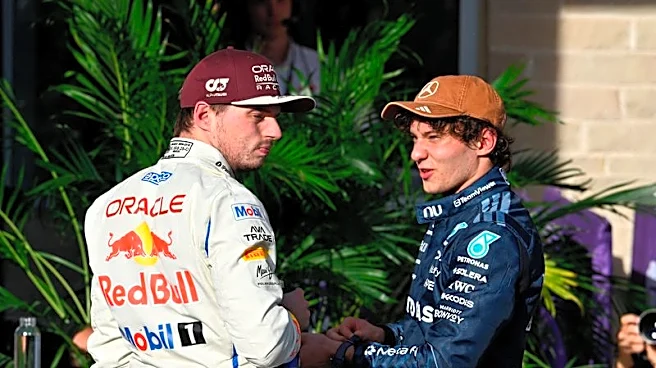 Motor racing-Verstappen's advice to Antonelli: Enjoy the ride and celebrate