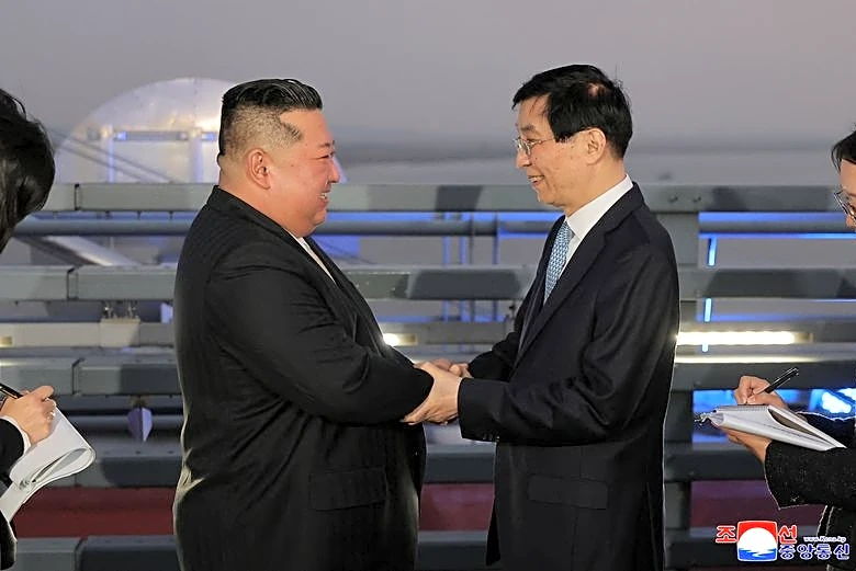 North Korea's Kim Jong Un returns from China after war memorial visit, state media says