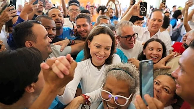 Venezuela opposition leader Maria Corina Machado returns to Venezuela