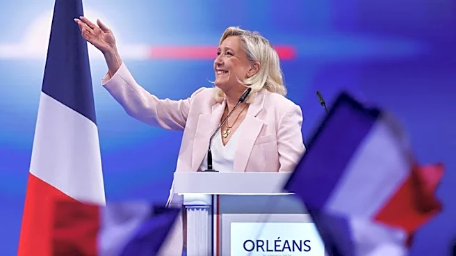France's Le Pen launches presidential bid as protests rattle the nation