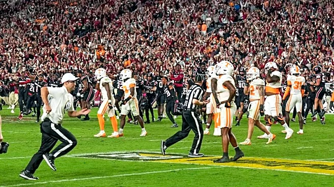 SEC fines South Carolina $500k for fan stormng field after Tennessee upset