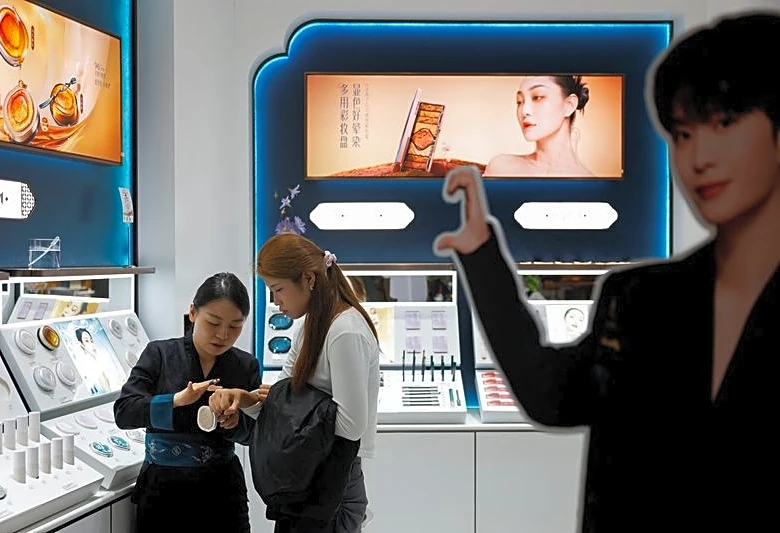 Chinese beauty brands, flush with success at home, start to vie for global shelf space