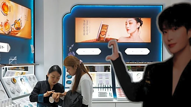 Chinese beauty brands, flush with success at home, start to vie for global shelf space
