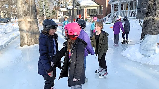 NHL-Fans and players revel on frozen pond of ice hockey nostalgia
