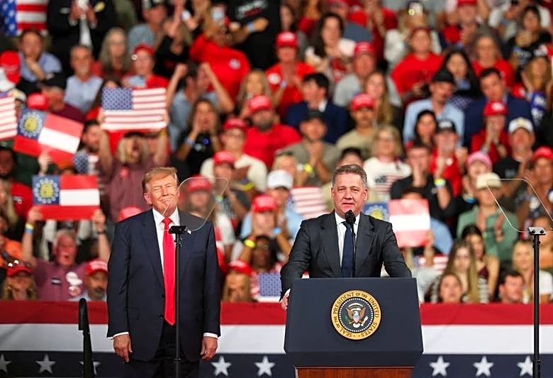 Audi CEO faces backlash after joining Trump at midterm campaign rally