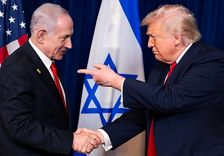 Netanyahu touts Trump endorsement on eve of vote, suggests they may restart war on Iran