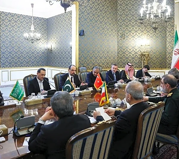 Saudi defence pact countries push for peace in Tehran as Houthis launch more attacks