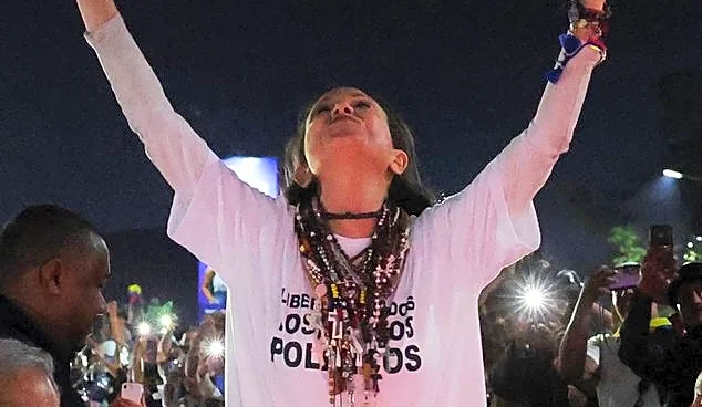 Analysis-Now home, Venezuela opposition leader Machado walks tightrope with supporters, Trump