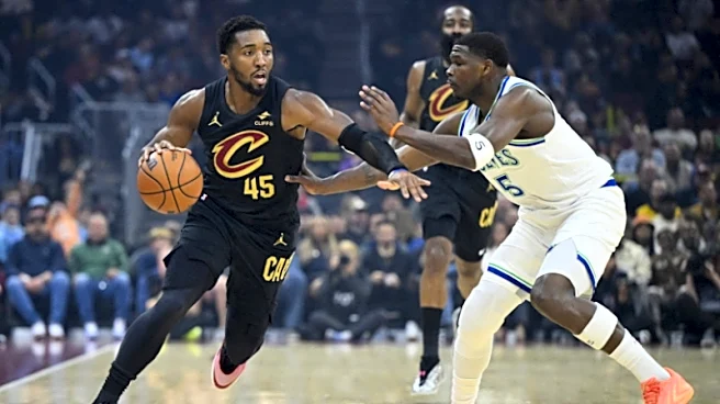 NBA roundup: Cavs rally from 15 down, hand Wolves first loss in OT