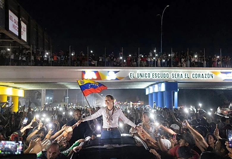 Nobel Peace Prize committee welcomes Machado's return to Venezuela