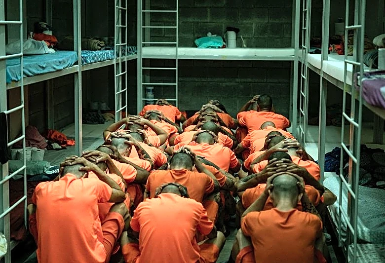 Shackled, shaved and in uniform: first inmates arrive at Costa Rica mega-prison