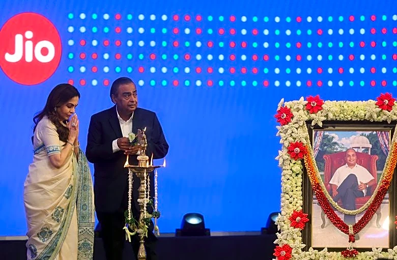 Ambani's Jio surges 21% in Mumbai debut after record $3.2 billion India IPO