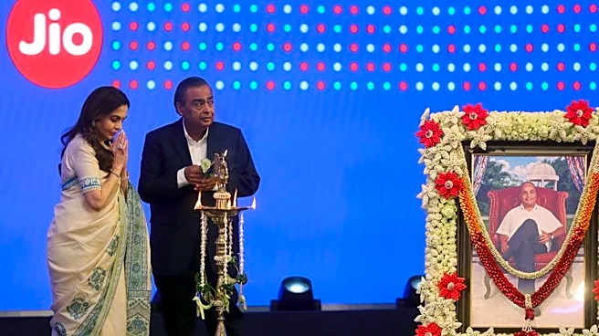 Ambani's Jio surges 21% in Mumbai debut after record $3.2 billion India IPO