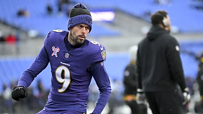 Reports: Chiefs sign K Justin Tucker amid Harrison Butker struggles