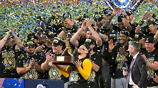 Baseball-Milwaukee brews first World Series title with triumph over Rays