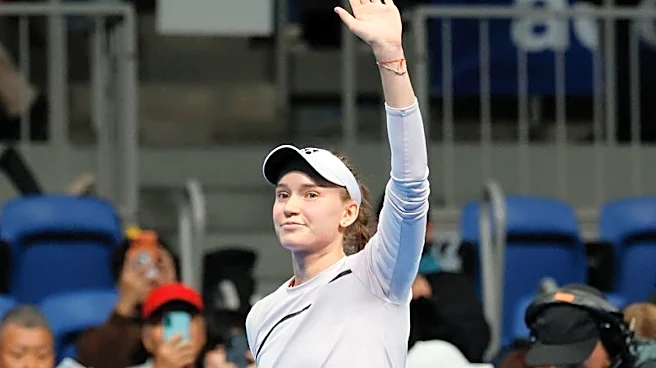 Tennis-Rybakina clinches year-end top ranking with Tokyo second-round win