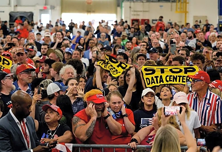 AI data center boom faces backlash at US ballot box