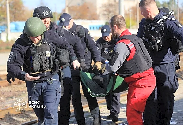 Russian drone strike kills 14 on Ukrainian rail platform, 6 die in other attacks