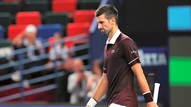 Tennis-Djokovic faces ATP Finals battle after loss in Basel