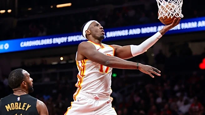 Hawks withstand late push to hold off Cavaliers