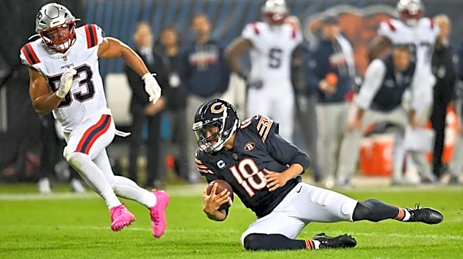 Report: Bears QB Caleb Williams fined over cleats again