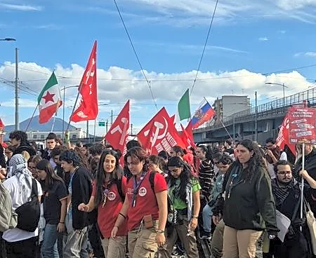 Mass protests sweep Italy during nationwide strike