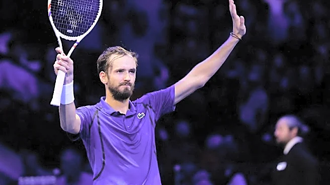 Tennis-Medvedev clinches ATP Finals berth by reaching Vienna semi-finals