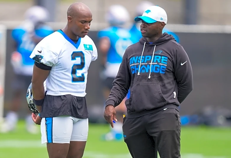 Panthers fire defensive coordinator Ejiro Evero