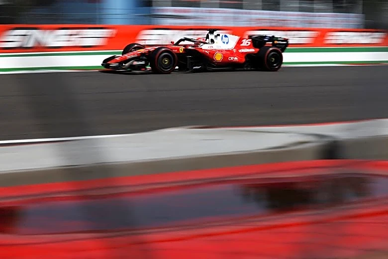 Motor racing-Ferrari's Leclerc fastest in both Mexico practice sessions