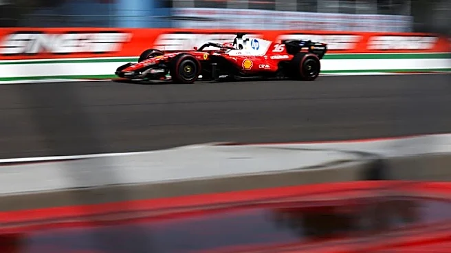 Motor racing-Ferrari's Leclerc fastest in both Mexico practice sessions