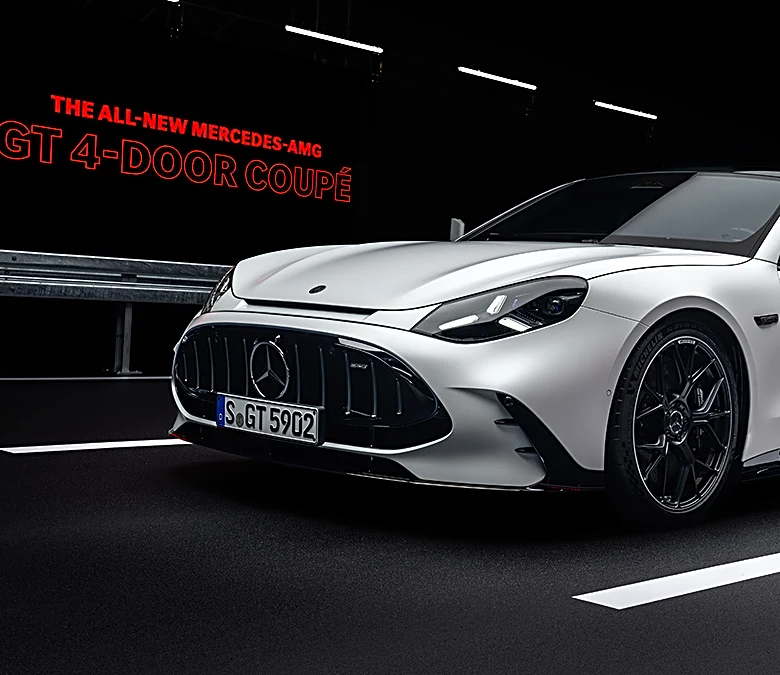 The Sleek 2027 Mercedes-AMG GT 4-Door in Photos