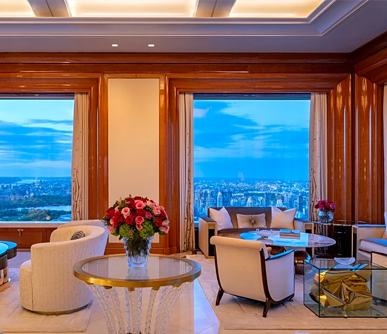 A 64th-Floor Aerie at N.Y.C.’s 432 Park Avenue Lists for $90 Million