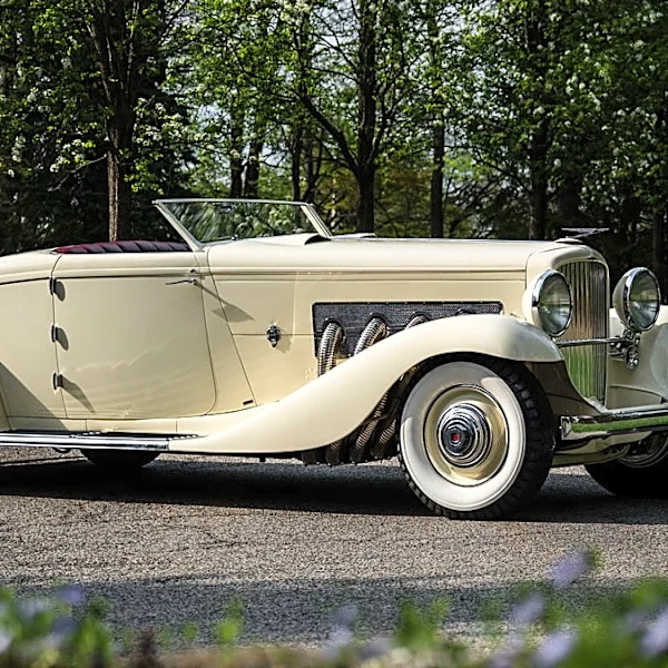 Clark Gable’s 1935 Duesenberg Model JN Convertible Coupe in Photos