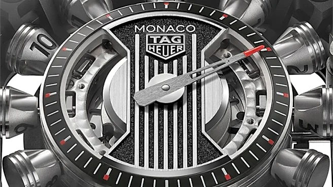 TAG Heuer Just Unveiled a New Monaco Watch With a 12-Cylinder Dial