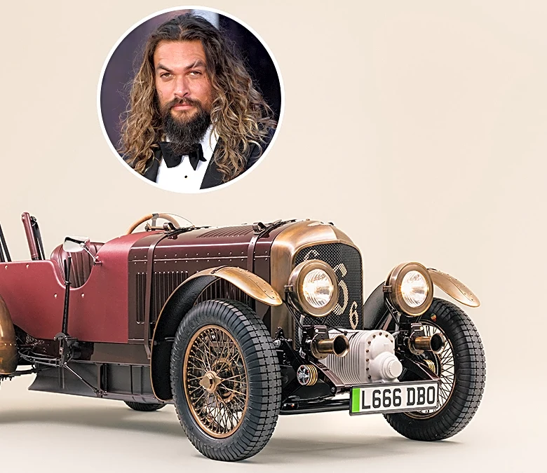 Jason Momoa Teams Up With Hedley Studios on a One-of-a-Kind Electric Bentley Blower
