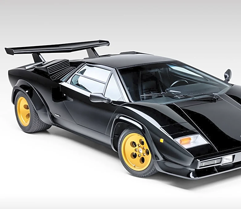 A 1985 Lamborghini Countach LP5000 QV “Downdraft” in Photos
