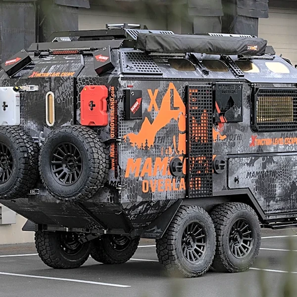 This New Off-Road Trailer Comes With Bulletproof Windows and Blast Shields