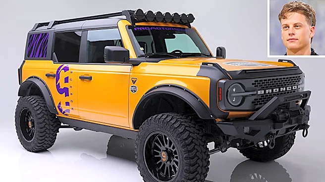 NFL Star Joe Burrow’s Custom Ford Bronco Is Heading to Auction