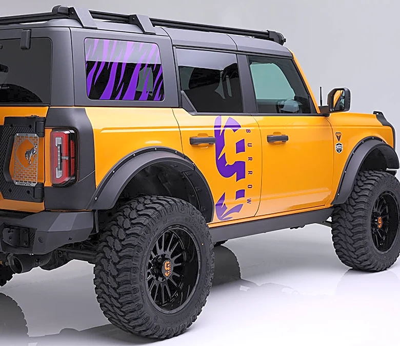 NFL Star Joe Burrow’s Custom 2022 Ford Bronco in Photos